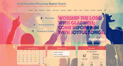 Desktop Screenshot of goodshepherdmbc.com